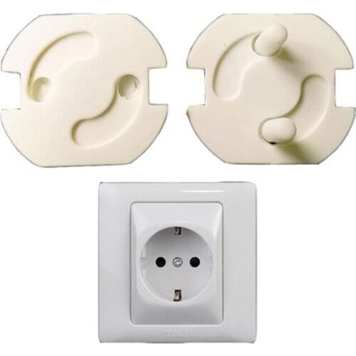 New 10 Pcs/lot Children Baby Kids Electric Socket Security Lock Safety Protection Safe Lock Cover