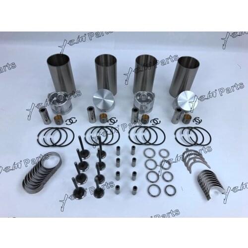 New V1200 engine repair kit overhaul piston ring gasket set for kubota