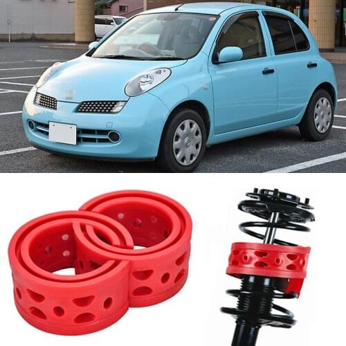 2pcs Size C Front Shock Suspension Cushion Buffer Spring Bumper For Nissan March