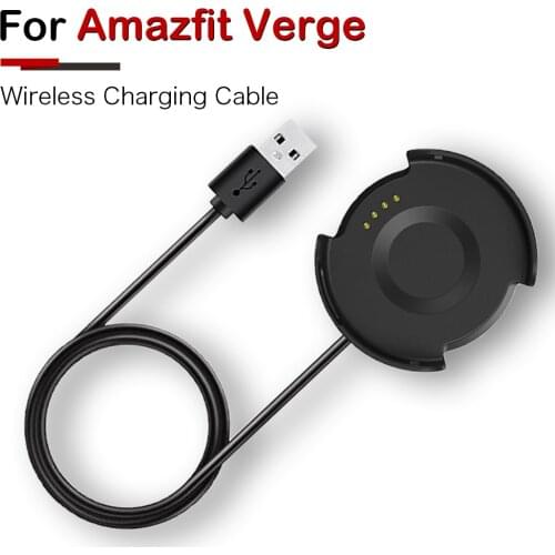 For Huami Amazfit Verge Portable Magnetic Charging Dock Replacement USB Safety Fast Charger Power Cable Smart Watch Accessories