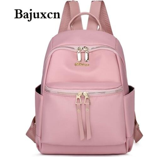 Anti-theft backpacks fashion lady rhombus student school bag 2021 summer new waterproof multi-function travel shoulder bag sac