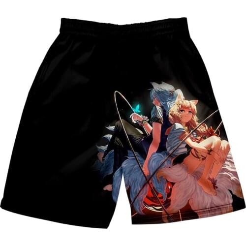 Guardian Tales Female Knight & princess 3D Print Summer Holiday Women/Men Elastic Waist Japan Streetwear Shorts Beach Shorts
