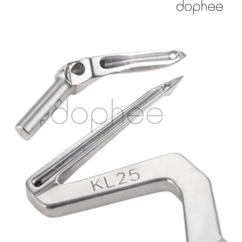 Dophee 2pcs/set 747 Overlock Sewing Machine Lower Looper And Down Looper KL25 LP26