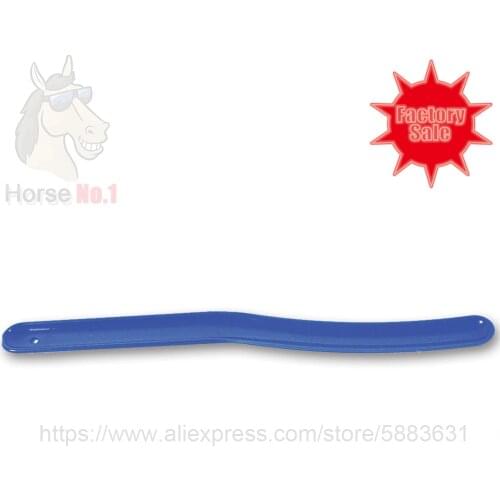 104 7009 Plastic Contoured Sweat Scraper 45.5x3.6cm Horse Economic Grooming Tool Light Weight Removing Water and Sweat on Belly