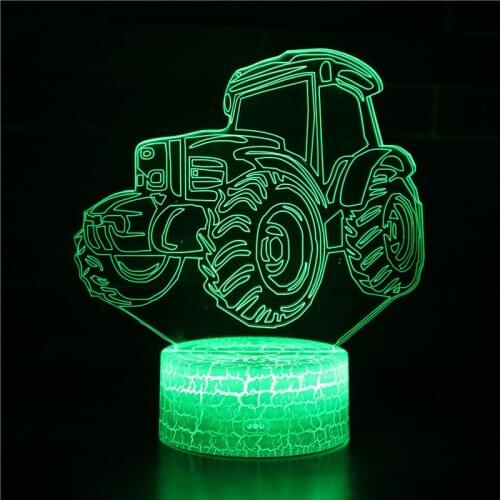 3d Lamp Night Lamp 3D Atmosphere Bulbing Light 3D Visual Illusion LED Lamp for Kids Toy Christmas Birthday Gifts