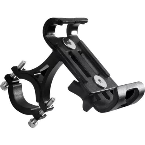 Aluminum Motorcycle Bicycle Phone Holder Mount Handlebar Bracket for GPS Phones Bicycle Holder Bracket Handlebar Accessories
