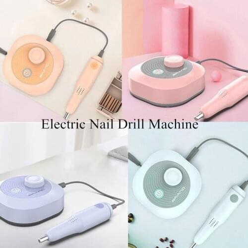 2021 New Nail Polishing Drill Machine 24W 25000RPM Electric Nail Drills Manicure Apparatus Nail Art Tools for Manicure Pedicure