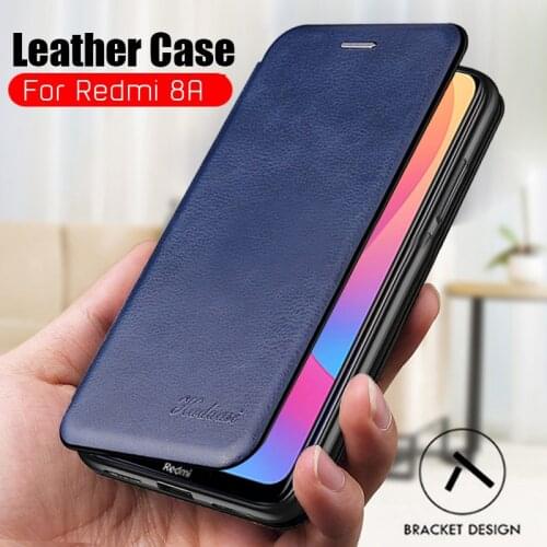 For xiaomi redmi 8 8a case Leather Flip Book Wallet Stand Phone Case on xiomi redmi 8a 8 a a8 etui caso cover redmi8 redmi8a