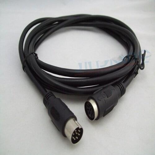 Conference system cable 8p eight core meeting microphone cable extension cord DIN 2M 6.4ft