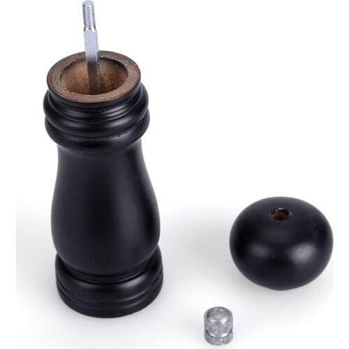 Kitchen Wooden Pepper Salt Mill Shaker Pepper Grinder Gadget Cooking Meat Restaurants Hand Movement Manual Pepper Mills