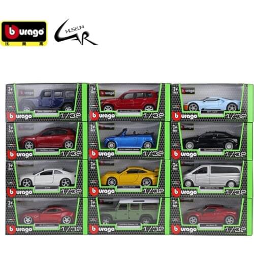 Bburago 1:32 Simulation Alloy Car Model Series Sedan Sports Car Civilian Car Simulation Car Toy Decoration