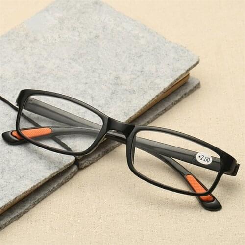 Seemfly Fashion Ultralight Foldable Anti Fatigue TR90 Reading Glasses Men Women Classic Presbyopic Eyeglasses Unisex +1.0 To+4.0