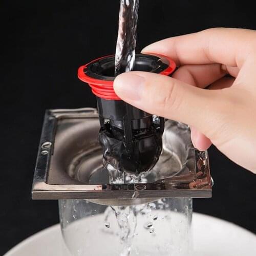 Toilet Deodorant Floor Drain Core Toilet Floor Drain Bathroom Inner Core Sewer Pest Control Silicone Anti-odor Artifact HOT SALE