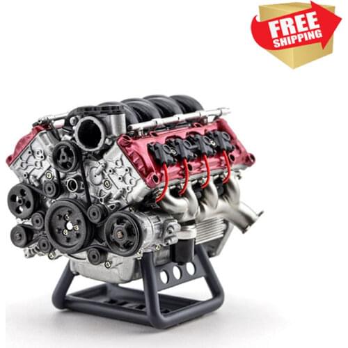 RC Radio control car Simulation engine kit MAD ax 90104 capra VS4-10 Pro Ultra option upgrade parts