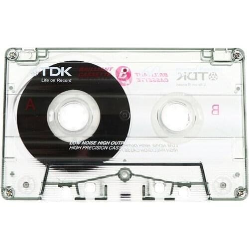 Standard Cassette Blank Tape Player Empty 60 Minutes Magnetic Audio Tape
