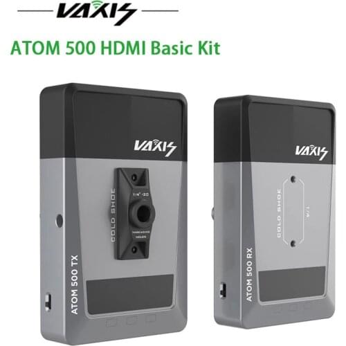 Vaxis ATOM 500 WirelessTransmission system Dual HDMI 1080P for Camera Ipad Image Video HD Transmitter Receiver VS mars 300 400s