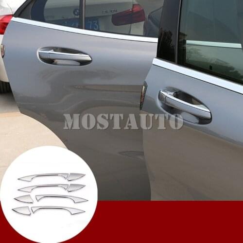 For Benz GLK Class X204 ABS Exterior Car Door Handle Cover Trim 2008-2015 8pcs Car Decor Car Accessories Interior Car Trim