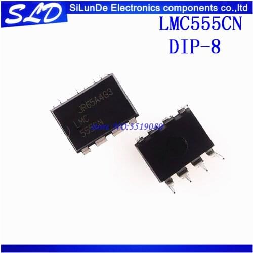 10pcs/lot LMC555CN LMC555C LMC555 DIP8 new and original in stock