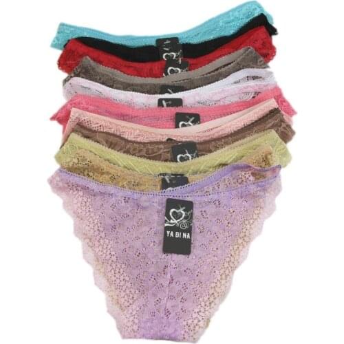 2020 NEW Fashion Women Sexy Lace Underwear Panties Brief Bikini Knickers Lingerie Thongs G-string