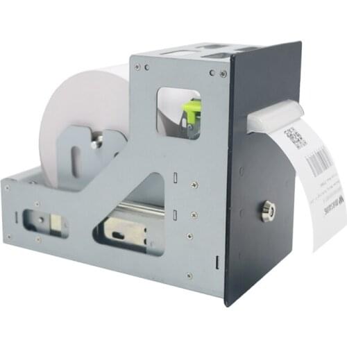 58mm/60mm Metal Thermal PPanel Mount Printer Kiosk Thermal Ticket Printer for Gas StationThermal printer Parking System