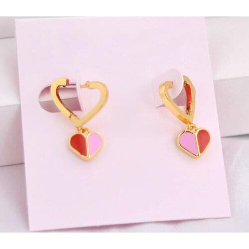 Csxjd 2021 New Peach shape earrings fashion Women earrings Jewelry