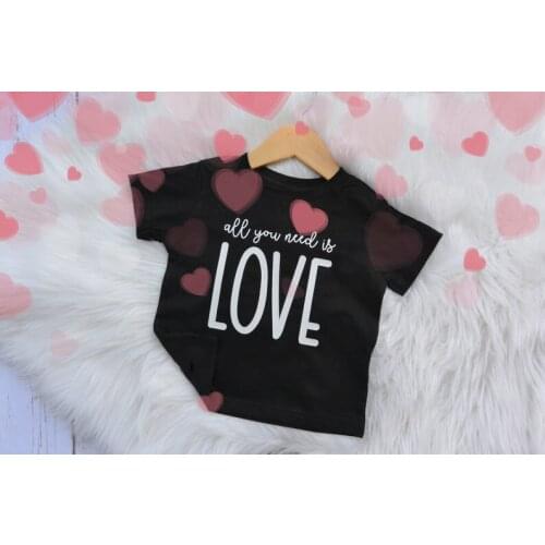 Valentines T-Shirts All you need is love T-Shirts kids Love you t-shirt Love is all you need Cute tees Valentines T-shirt