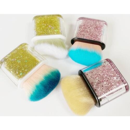 Makeup Brush Golden Pink Cosmetic Foundation Brush Contour BrushNew Quicksand Makeup Brush Tool Single