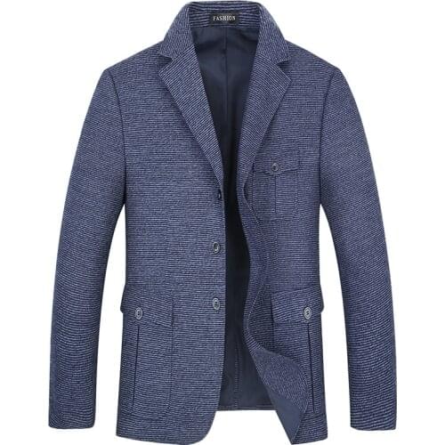 Plus 10XL 8XL 6XL Hot sale Mens Korean slim fit arrival cotton blazer Suit Jacket blue plus size Male blazers Mens coat Wedding