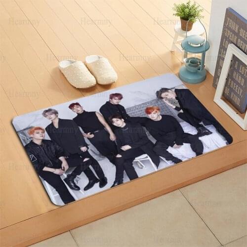 New Arrival MONSTA X Doormat Home Mat Machine Made Anti Slip Carpet Living Room/Hallway Bath Mat Christmas Gift 0512