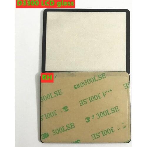 NEW D3300 Window Display For NIKON D3300 LCD Glass Window TFT Outer External Protector High Quality Camera Repair Part
