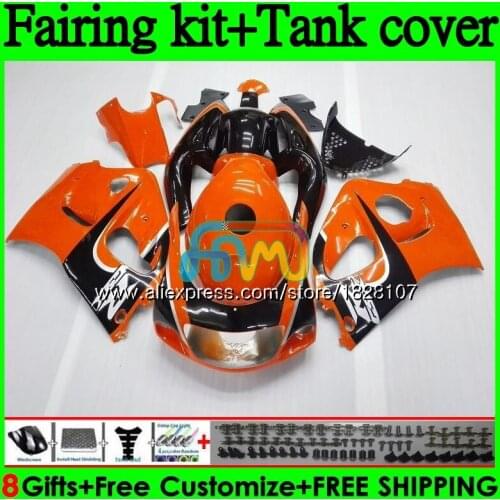 +Tank For SUZUKI GSXR600 GSXR 750 600 SRAD GSXR750 92BS.AA GSXR-600 96 Orange black 97 98 99 00 1996 1997 1998 1999 2000 Fairing