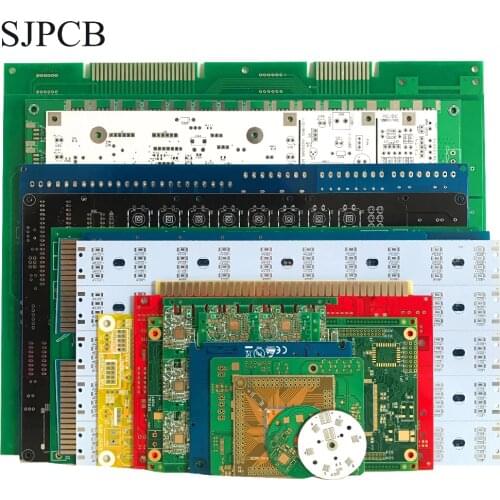 SJPCB Printed Circuit Board Prototype Custom Double Sided PCB Sample Plated Production Low Price Need Send Files For Quotation