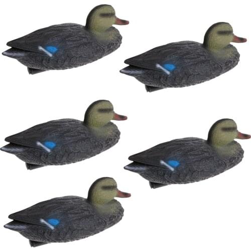 5pcs Floating Mallard Duck Hunting Duck Hunting Decoys Garden Yard Decors Lawn Ornaments Hunting Greenhand Gear манок на утку