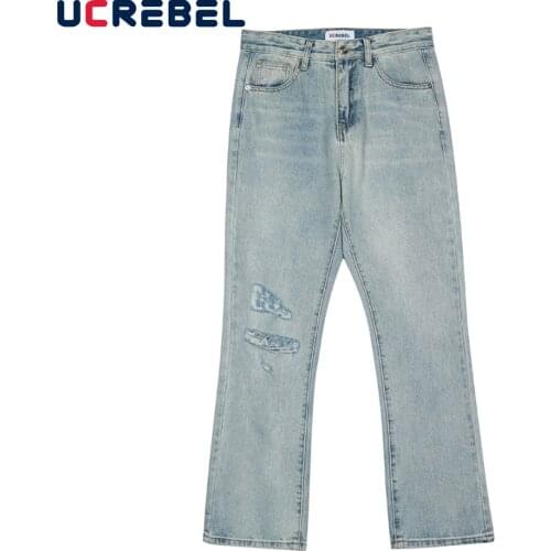 Мужские джинсы клеш UCREBEL China At AliExpress