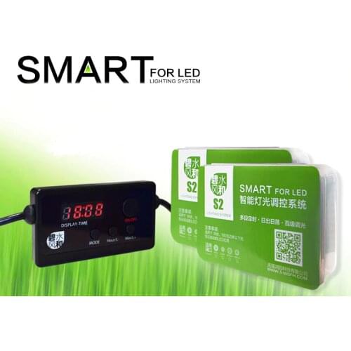 Smart LED controller infinitely variable dimmer sunrise sunset compatible Chihiros A series RGB plus C LED dimmer timer S2 pro