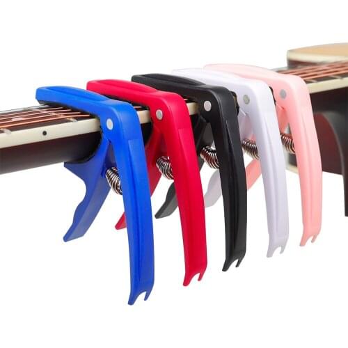 Universal Capo Guitar Accessories Quick Change Clamp Key Acoustic Classic Guitar Capo Tuning Clamp For Ukulele Guitar Parts