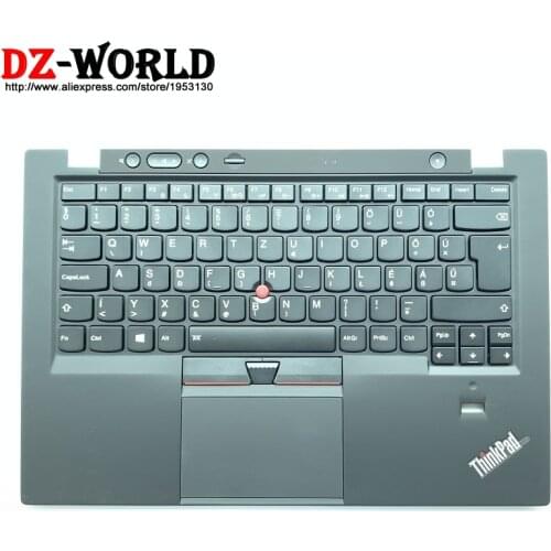 Palmrest Upper Case With Hungary Hungarian Backlit Keyboard for Lenovo Thinkpad X1 Carbon 1st Backlight Teclado C Cover 04Y0801