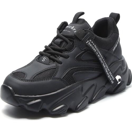 NEWDISCVR Womens Mesh Breathable Platform Sneakers 2020 Winter Fashion Style Warm Women Trainers Ladies Chunky Shoes Footwear