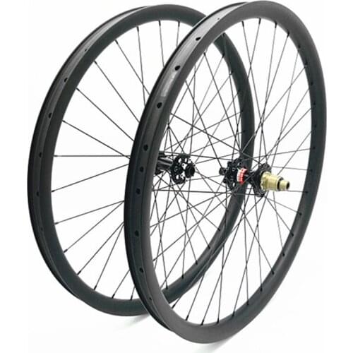 27.5er disc mtb wheels 30x35mm Asymmetry tubeless carbon mtb wheelset D791SB/D792SB 100x15 148x12 bicycle wheels 1423 spokes