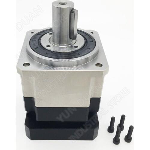 5:1 Helical tooth planetary reducer 3Arcmin backlash Gearbox Reducer For NEMA24 60mm 200W 400W Servo motor Robot High precision