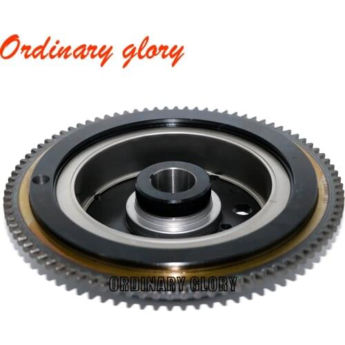 66T-85550 Electrical Start Flywheel for Yamaha Outboard Motor 2 Stroke E40X 40XMH 66T-85550-10