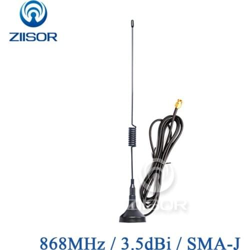 868 MHz Lora Antenna with Magnetic Base 868M Omni Antenna 868Mhz Long Range Wifi Antena TX868-XPL-100
