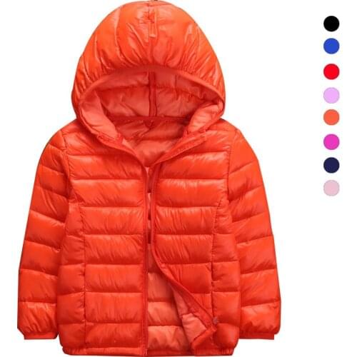 VIDMID Childrens down cotton padded clothes for boys and girls cotton padded clothes for children cotton padded jacket P5378