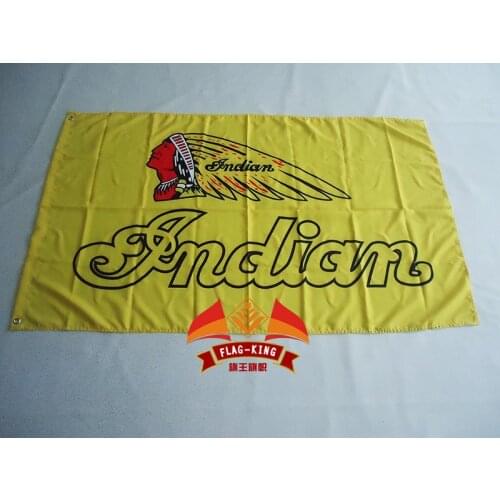 MC Flag custom Motorcycle Club BIKER indian MOTOCYCLES Flag hot sell goods 3X5FT 150X90CM Banner
