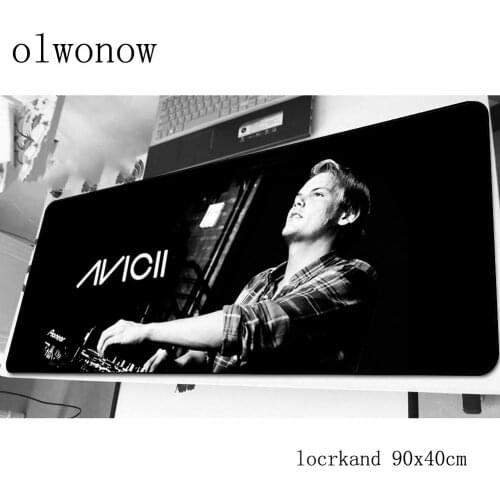 Avicii pad mouse computer gamer large mouse pad 900x400x3mm padmouse cheapest mousepad ergonomic gadget office desk mats