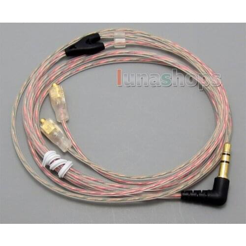 LN004458 5N OFC Soft Skin Earphone Cable For Westone W60 W50 W40 W30 W20 W10 Earphone