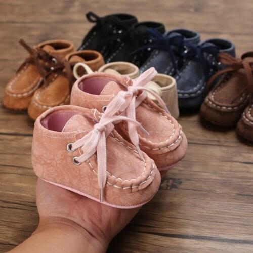 Newborn Baby Girls Moccasins Lovely First Walkers Casual First Walkers Toddler Kids Soft Sole Prewalker Children Sneakers
