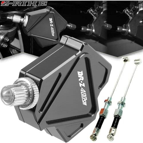 Motorcycle CNC Aluminum Stunt Clutch Lever Easy Pull Cable System For SUZUKI DRZ400SM DRZ 400 DRZ400 SM 2000-2017 2016 2015 2014