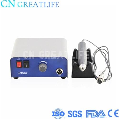 Low Voice Good Quality Jewelry Inlay Polishing Strong 40000rpm Grinder Jade Engraving Machine Dental Brushless Micromotor