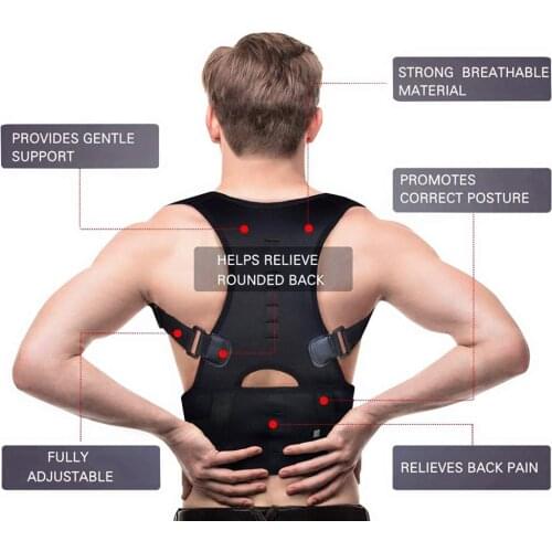 Posture Corrector Orthodontic Belt Back Fix Belt Explosion Models Invisible Hunchback Correction with Childrens Adult Universal